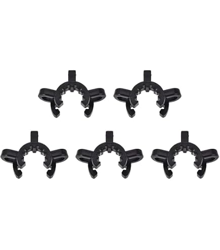StonyLab Plastic Joint Clips, 10 pcs 24mm Keck Clamp #24 Lab - Import It All