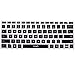 Cosmos ® Silicone Soft Keyboard Cover Skin Protector for 13.5-inch Microsoft Surface Book, Ultrathin and Ergonomic, Silicone Keyboard Cover (Black)
