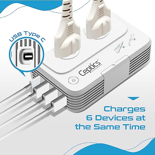 Ceptics Israel, Jordan Voltage Converter, Convert 220V to 110V for