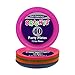 Party Essentials Hard Plastic 7.5-Inch Round Party/Salad Plates, Assorted Neon, 40 Count