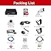 Tonton 8CH Full HD 1080P Home Security Camera System Outdoor, 5-in-1 Surveillance Video DVR with 8PCS Bullet Cameras, Easy Setup,Free App&Email Alerts (2TB HDD Included)