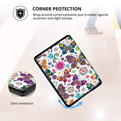 UUcovers Kindle Paperwhite (Only Fit for 2018),All-new Paperwhite 10th generation Slim Auto Wake/Sleep for Amazon Kindle E-reader -Butterfly - Thumbnail 7