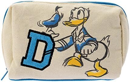 Amazon Co Jp ディズニーストア 公式 ポーチ ドナルド イニシャルワッペン シューズ バッグ