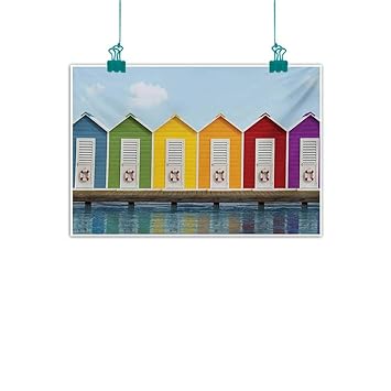 Amazon Com Mdxizc Wall Art Decor Poster Painting Landscape Image