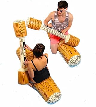 Amazon Co Jp カヤック ボート 浮き輪 たたき合い 競技 マリンスポーツ 面白 浮き輪 140cm 水遊び 空気入れボート 4点セット 2人用 夏遊び プール 海 遊び グッズ 海水浴 おもちゃ