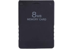 POMYA PS2 Memory Card, Memory Card High Speed for 2 PS2 Games Accessories?High Speed Game Memory Card(8M)