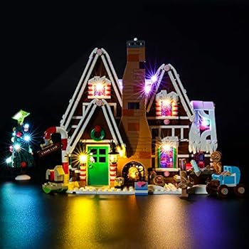 BRIKSMAX Led Lighting Kit for Creator Gingerbread House - Compatible with Lego 10267 Building Blocks Model- Not Include The Lego Set