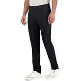 Ben Sherman Men's Performance Golf Pants – Four-Way Stretch, Quick-Dry, Wrinkle-Resistant Casual Pants, Grip Waistband, Ebony, 36 X 30