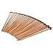 Knitting Needles Set-18 Pairs 18 Sizes Bamboo Circular Knitting Needles with Colored Tube 36 Pcs 18 Sizes Single Pointed Bamboo Knitting Needles 12 Pcs 12 Sizes Crochet Hooks Set Weaving Knitting Kits