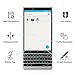 BlackBerry Key2 Screen Protector, PULEN [Scratch Resistant] [Ultra Clear] [Easy-Install] 9H Tempered Glass 0.33mm 3D Glass Screen Protector for BlackBerry Key2 (Black)
