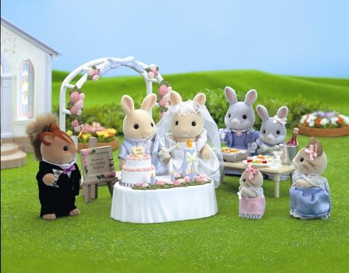 sylvanian families wedding set