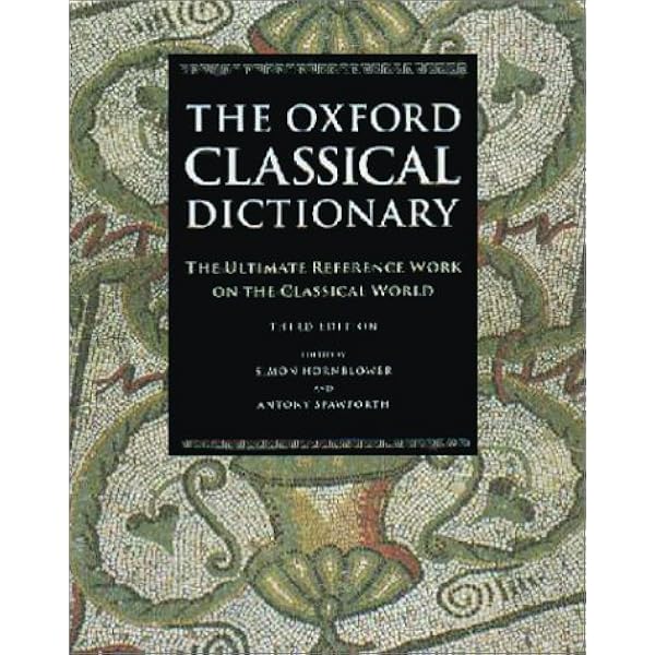 Amazon.com: The Oxford Dictionary of the Classical World