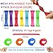 WATINC 20 Pack Sensory Fidget Toys Set, Kawaii Squeeze, Mochi Squeeze, Squeeze Ball, Mesh and Marble Toy, Stretchy String, Colorful Sensory Fidget Stretch Toy for ADHD Autism Stress Anxiety Relief