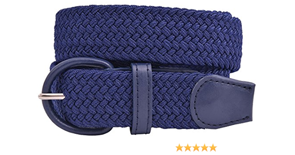 navy elastic belt