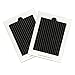 Charlux Carbon-activated Air Filter Replacement Compatible with Frigidaire Pure Air Ultra PAULTRA Electrolux EAFCBF 242047801 242047804 242061001 241754001 241754002 PS1993820 7241754001 - 2 Pack