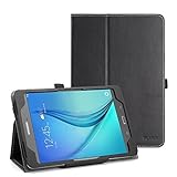 WOFALA Samsung Galaxy Tab A 8.0 Case - Ultra Slim Lightweight Smart Cover Stand Case With Auto Sleep/Wake Feature For Samsung Galaxy Tab A Tablet (8.0 inch Display, 2015 Version)-Black