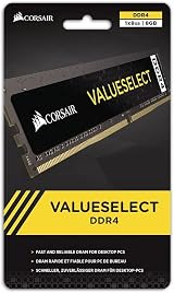 Corsair Value Select 8GB DDR4 2400MHz C16 Notebook Memory Module view 3