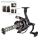 Sougayilang Spinning Fishing Reel - Ultra Smooth 13+1 Shielded Bearings, Light Weight Powerful Anti-Corrosion Alloy Construction Body，Non-Slip EVA Knob for Saltwater Freshwater Bass Fishing