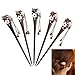 Frcolor Stylish Hair Stick Vintage Hair Pin Women Hair Styling Hair Making Accessory (Red,Random Style)