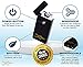 ETERNITY Lighters Flameless Electronic Rechargeable Windproof Premium Survival or Candle Lighter with Dual Arc, USB Cord, Brush, and Bag in Gift Box