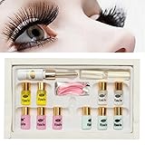 LuckyFine Eyelash Lash Eyelashes Wave Curling Perming Curler Rod Glue Perm Kit Sets