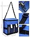 MIER 30Cans Collapsible Soft Cooler Bag Insulated Picnic Lunch Bag, Navy Blue, Large