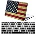 iZi Way MacBook 13 Air Case 2 in 1 Soft-touch American / US Flag Pattern Hard Shell Cover + USA Keyboard Cover for MacBook Air 13