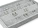 Bocar Grey Velvet Earring Jewelry Display Showcase Organizer Holder(GP-EH)