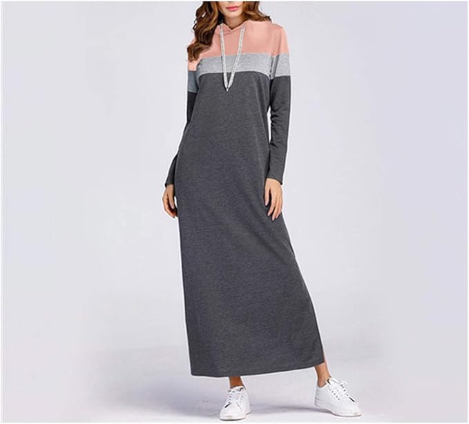 grey colour maxi dress