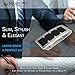 Money Clip for Men - Designer Stainless Steel Accessory, Silver, Spring Loaded
