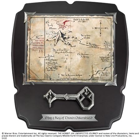 Noble Collection – Der Herr der Ringe: Thorins Schlüssel und Karte