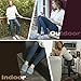 RockDove Sweater Knit Scuff Slippers for Women, Size 9-10 US Women, Teal Blue