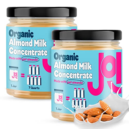 Organic Almond Milk Unsweetened Plain Concentrate by JOI 27 Servings