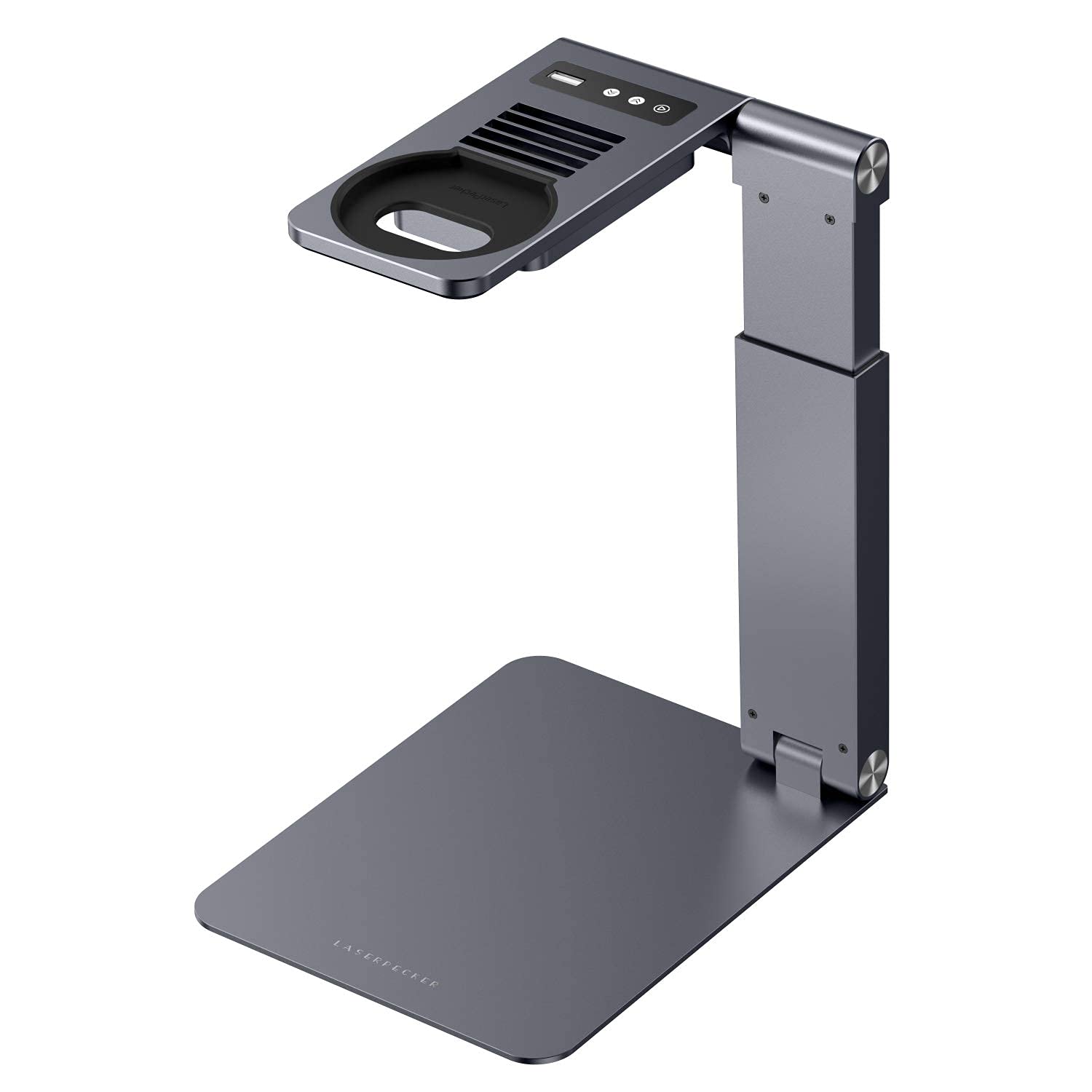 LaserPecker Electric Supporting Stand, Laser Engraver Accessories Auto Focus Engraving Machine Stander, Auto Laser Distance Adjustment Portable Foldable Stand for L1/L1 Pro (Laser Unit Not Included)