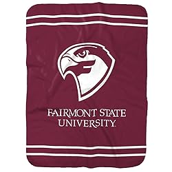 Fairmont State University Primary Logo Stripes