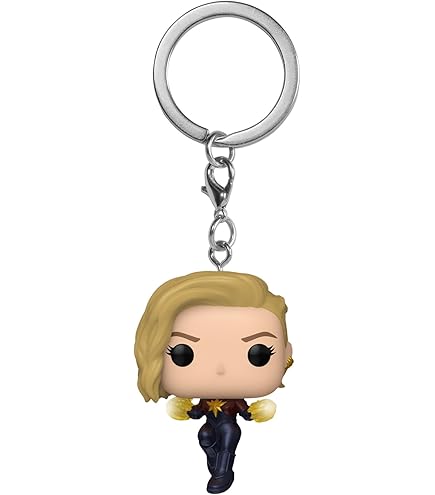 Funko Pop! Keychain Marvel - Captain Marvel - Goose The Cat