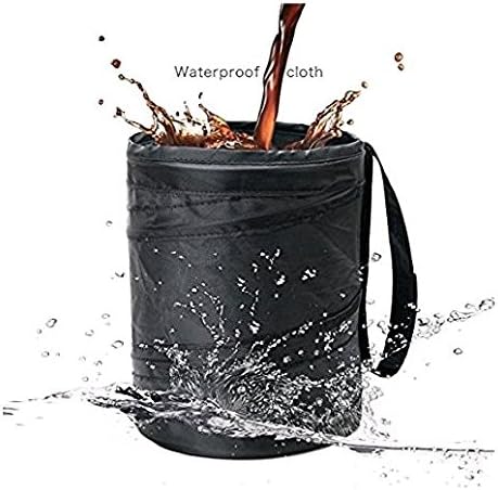 Petpuppy Car Garbage Can Collapsible Leak proof Pop-Up Car Trash Bag Small Pop-Up Trash Can