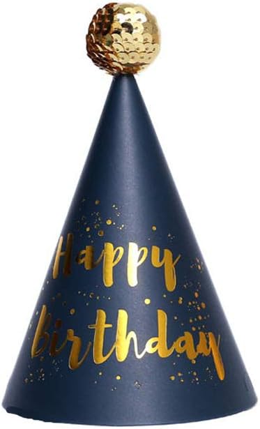 6PCS Happy Birthday Party Hats Cute Hats Kids Hats Unisex Adult Size Fancy Dress Party Hats… (style2): Health & Personal Care
