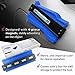 FIRSTINFO Powerful-Magnet-Attached 10 inch 254mm Twin Scale Precise Profile Contour Gauge Shape Duplicator/Convenient for Magnetic Attraction