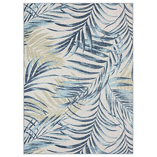 Tommy Bahama Malibu Palm Springs Coastal Indoor/Outdoor Area Rug, Ivory