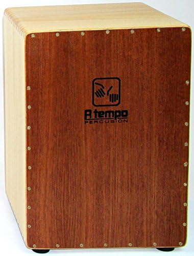 A Tempo PercussionCajon, Tan (CJ-BASIC-01)