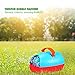 Theefun Durable Automatic Bubble Machine Blower for Kids, USB or Battery Operated- Impressive Output Maker