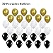 2017 Balloons Graduations Decorations 42 Inch with Black & Silver & Golden Latex Balloon Perfect for Event, Bridal Wedding and Graduations Party Supplies (Gold)