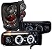 Dodge Ram Glossy Black Led Halo Projector Headlights, Smoke Altezza Tail Lights