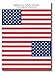 Reflective Left- & Right-Facing American Flag Decals by ColorSurge | for Helmets, Bikes, Wheelchairs, Bumpers, & Windows | Weatherproof & UV Resistant | Indoor & Outdoor Use | Large | Two 6” x 3.6”