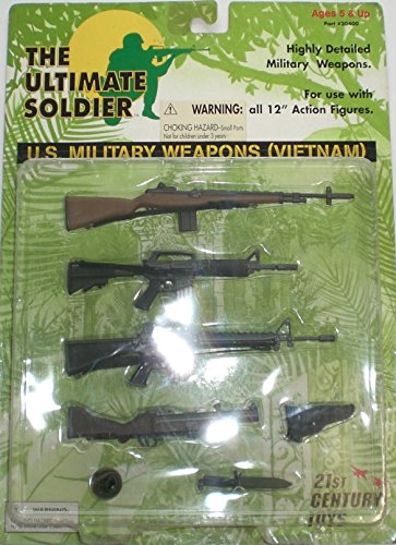 Ultimate Soldier US Military Weapons Vietnam Set for 12
