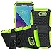 Galaxy J7 V Case, Galaxy J7 Prime Case, Galaxy J7 Perx Case, Galaxy J7 Sky Pro / Galaxy Halo Case, OEAGO Samsung Galaxy J7 2017 Case Tough Rugged Dual Layer Protective Case with Kickstand - Green