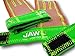 JAW Pull-Up Hand Grips (Green, Medium)