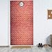 2 in 1 Red Brick Wall Backdrop,Platform 9 and 3/4 King's Cross Station,Curtains Door Decorations,Entrance to Your Imaginary World,Photography Backdrop Vintage Decorations 50