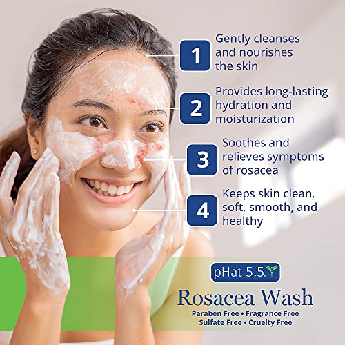 Moisturizing Rosacea Face & Body Wash Best Rosacea Treatment with
